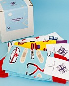 Набір шкарпеток в подарунковій коробці: Найкращому лікарю #3